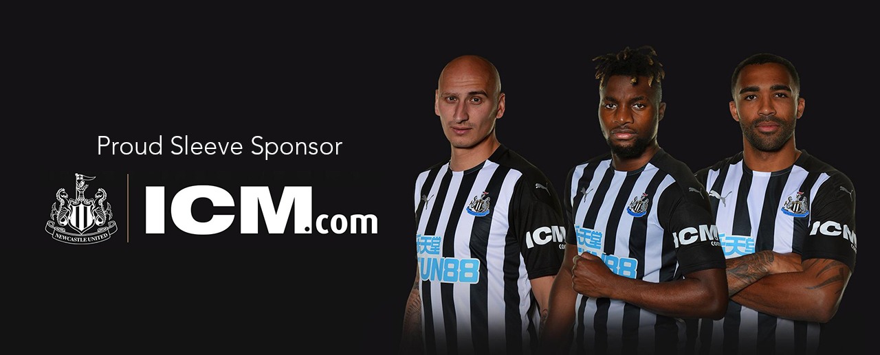 Banner of Newscastle Sleeve Sponsor With Logo