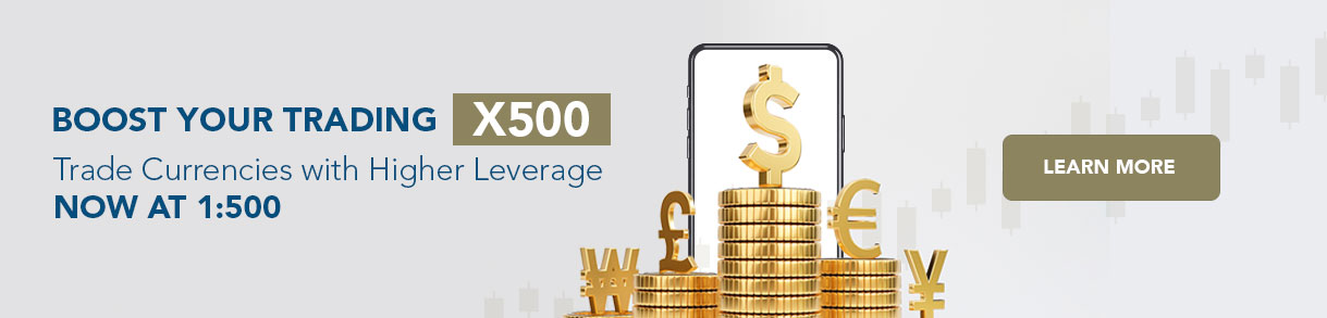 500 x Leverage Available on Currency Trading